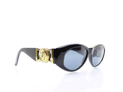 Vintage Versace 424 852 BK Sunglasses 